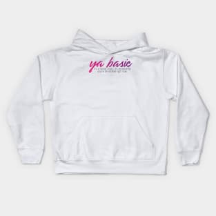 ya basic - devastated Kids Hoodie